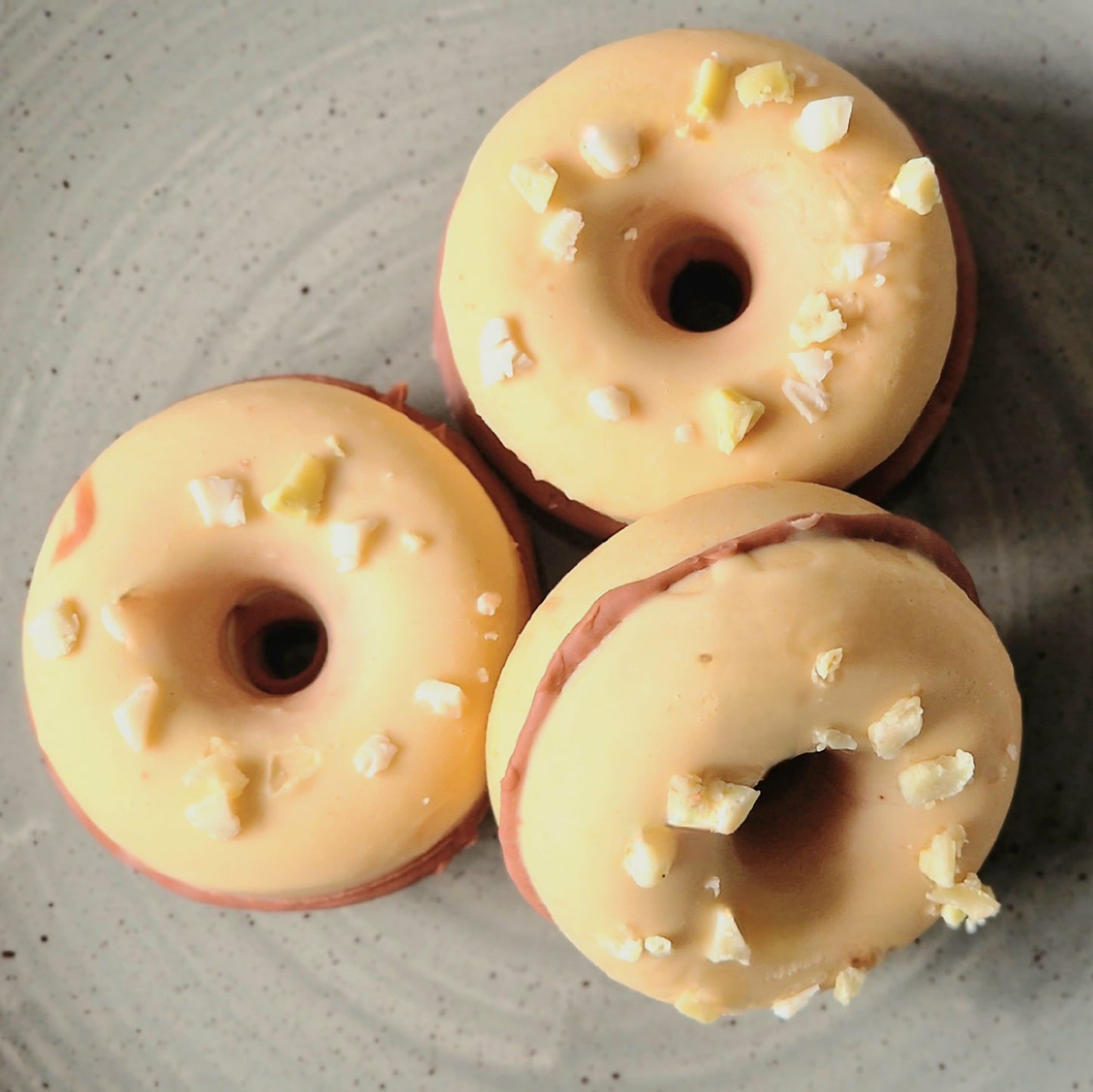 Strawberry & Coconut Doughnut Soap image 0