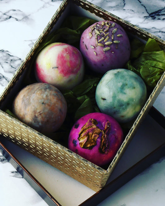 Five Small Assortment Soap Truffles image 0