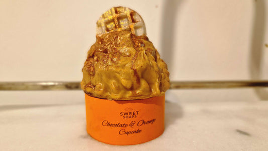 Chocolate & Orange Soap Cupcake  image 0