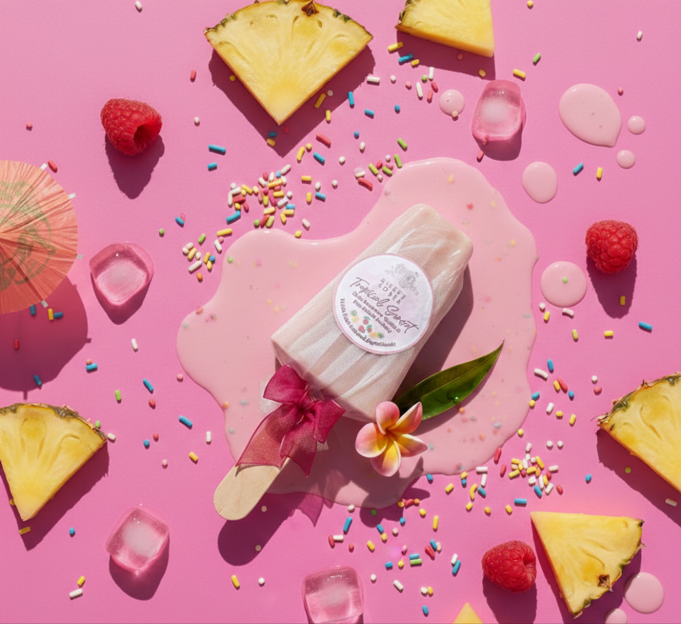 Tropical Sunset Ice Lolly Soap